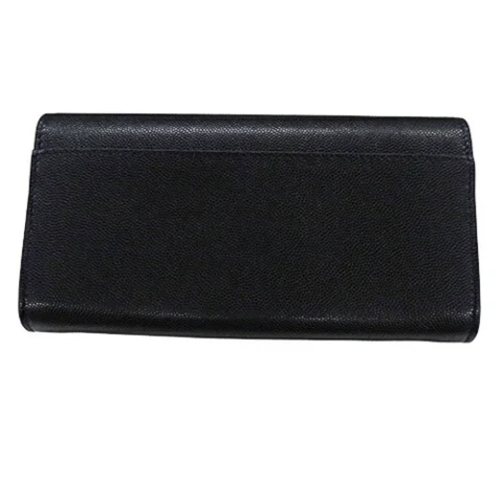 Burberry Vintage Pre-owned Leather wallets Black Dames