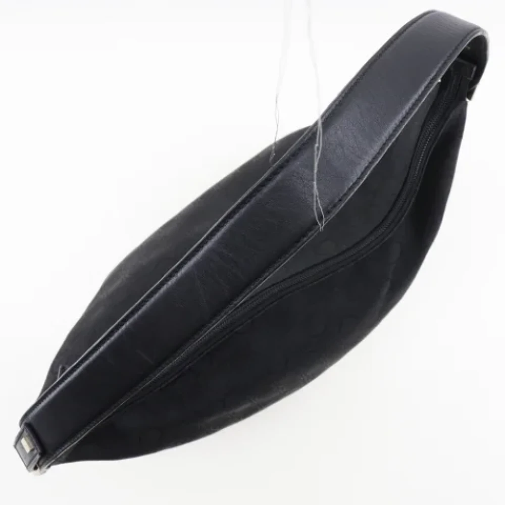 Salvatore Ferragamo Pre-owned Fabric shoulder-bags Black Dames
