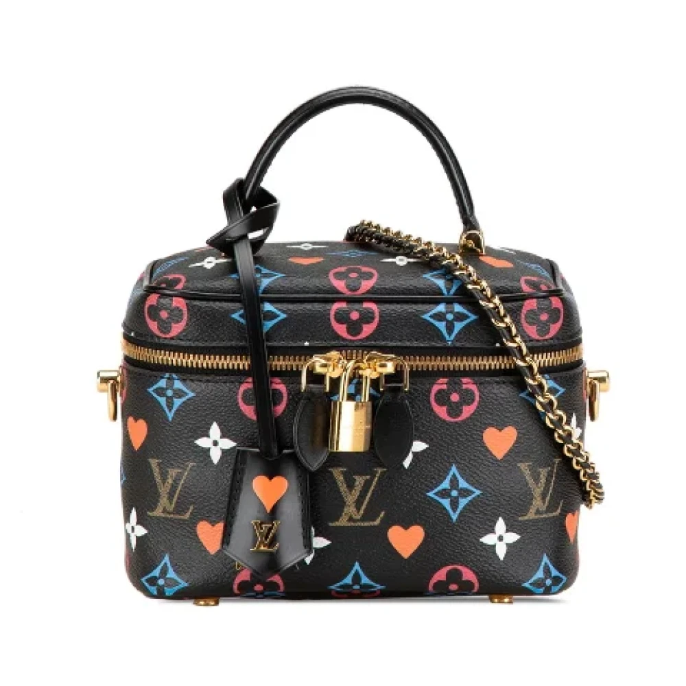 Louis Vuitton Vintage Pre-owned Leather louis-vuitton-bags Black Dames