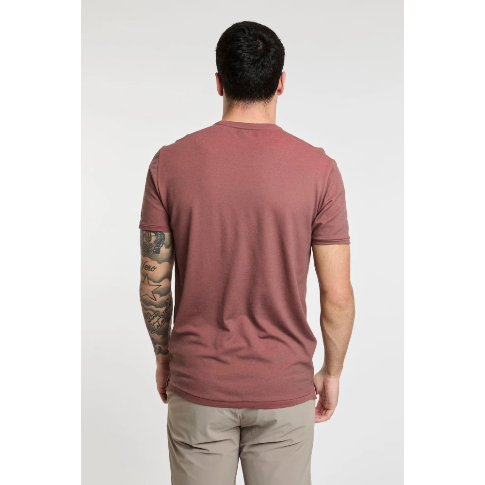 RRD Doticon Shirty Donkerrood T-Shirt Red Heren