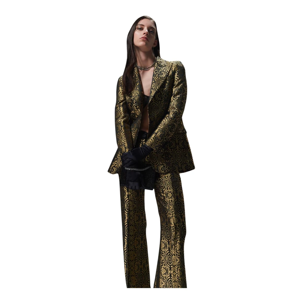 John Richmond Blazer met pieklapels Multicolor Dames