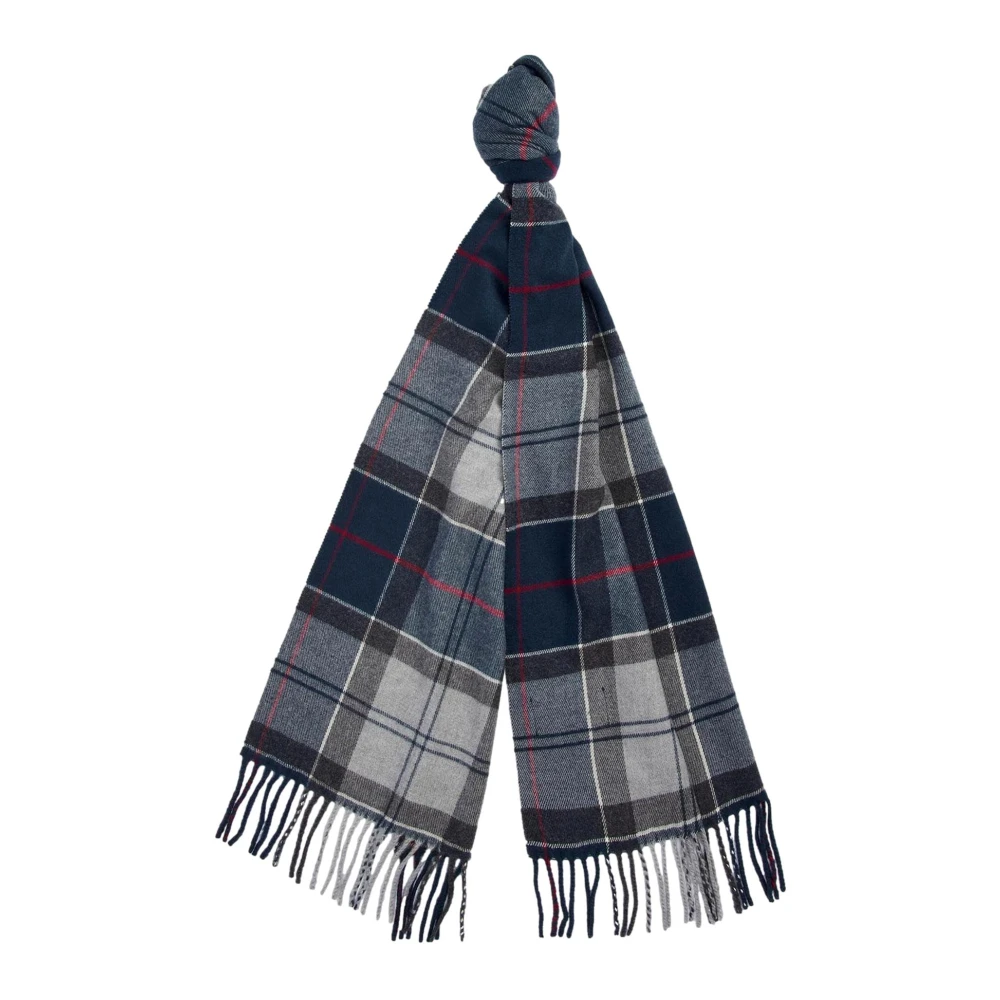 Barbour Heritage British Galingale Tartan Sjaal Blauw Blue Heren