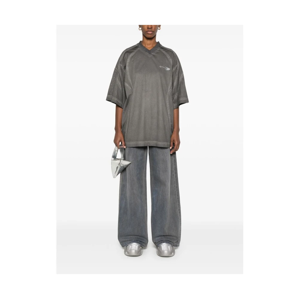 alexander wang Stijlvol T-shirt Ucc1251733 010c Gray Dames