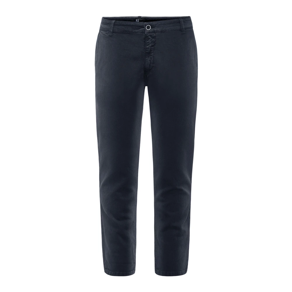 BomBoogie Bekväma Chino Byxor Blue, Herr