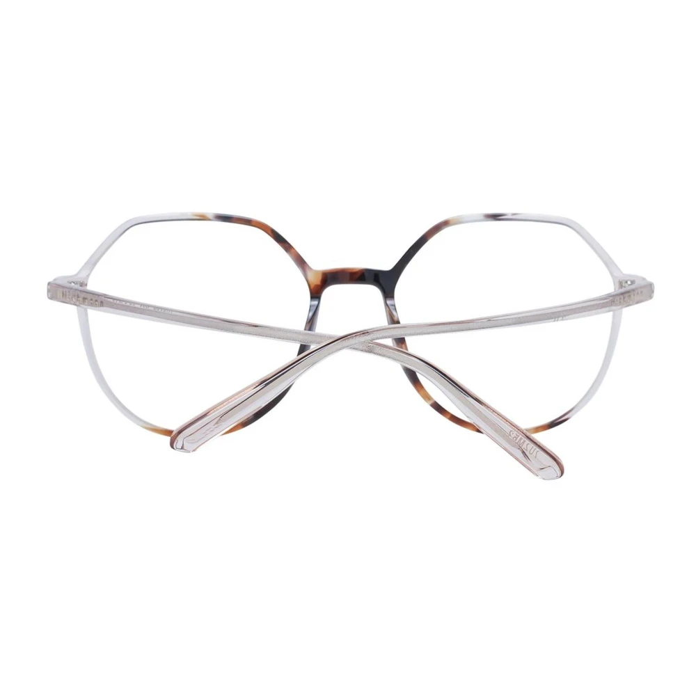 Ana Hickmann Bruine Vierkante Acetaat Optische Frames met Hoes Multicolor Dames