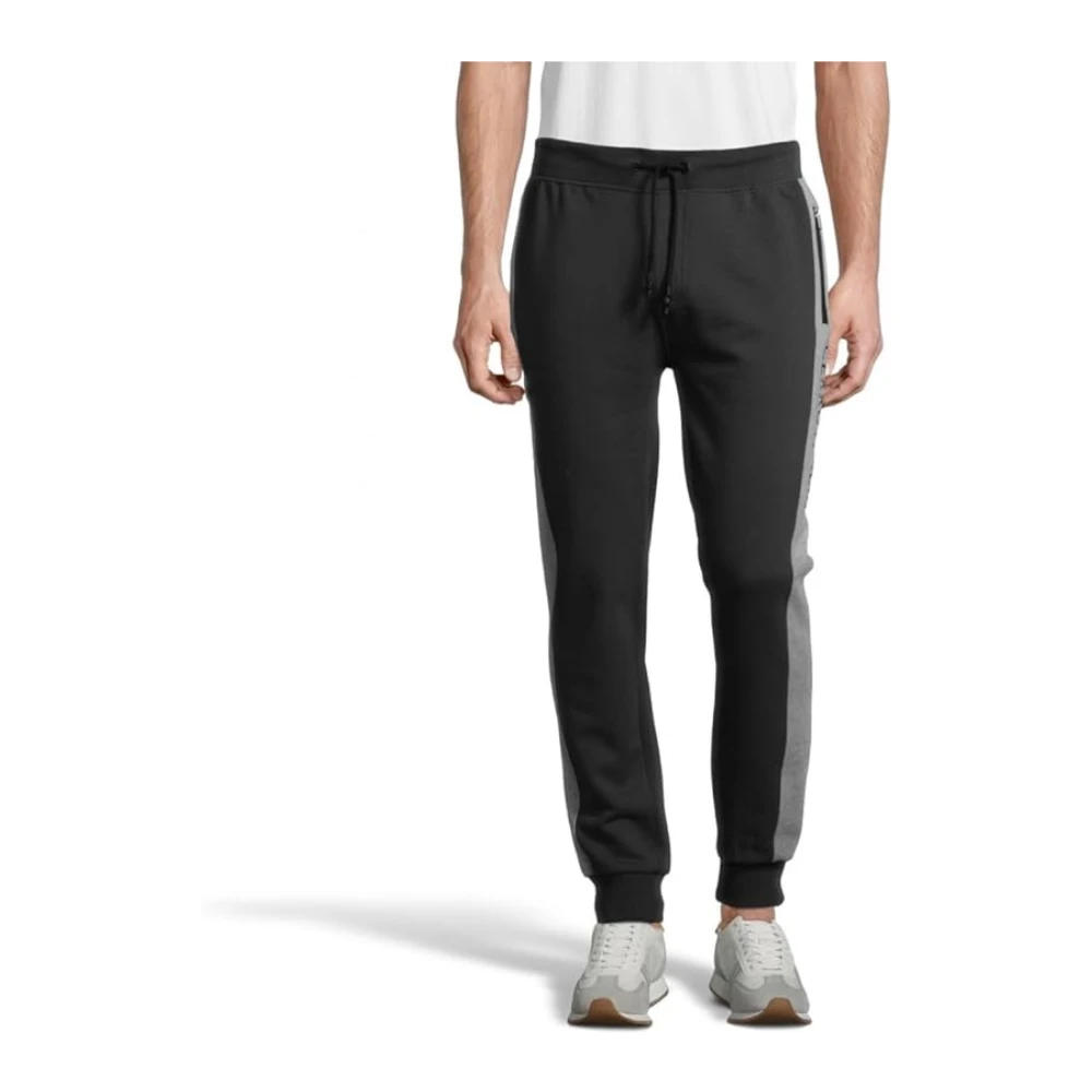 Cerruti 1881 Joggingbroek met logoband Black Heren