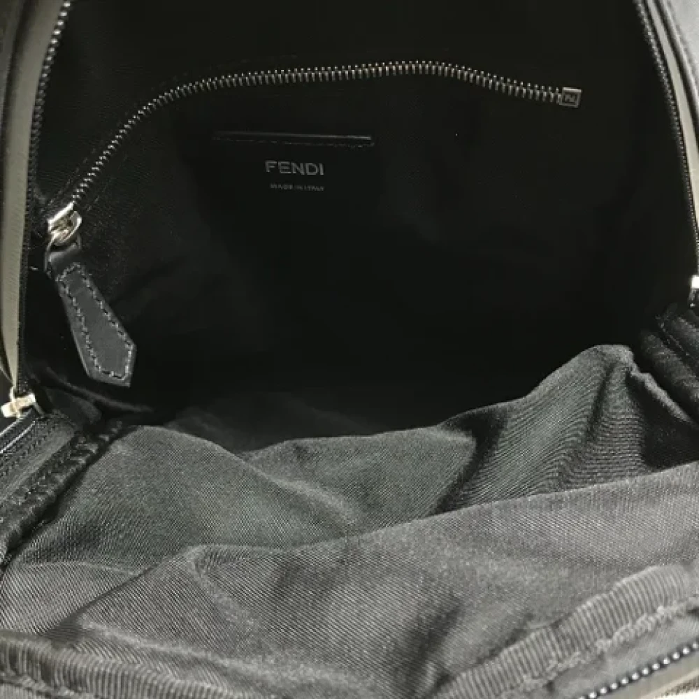 Fendi Vintage Pre-owned Canvas fendi-bags Black Heren