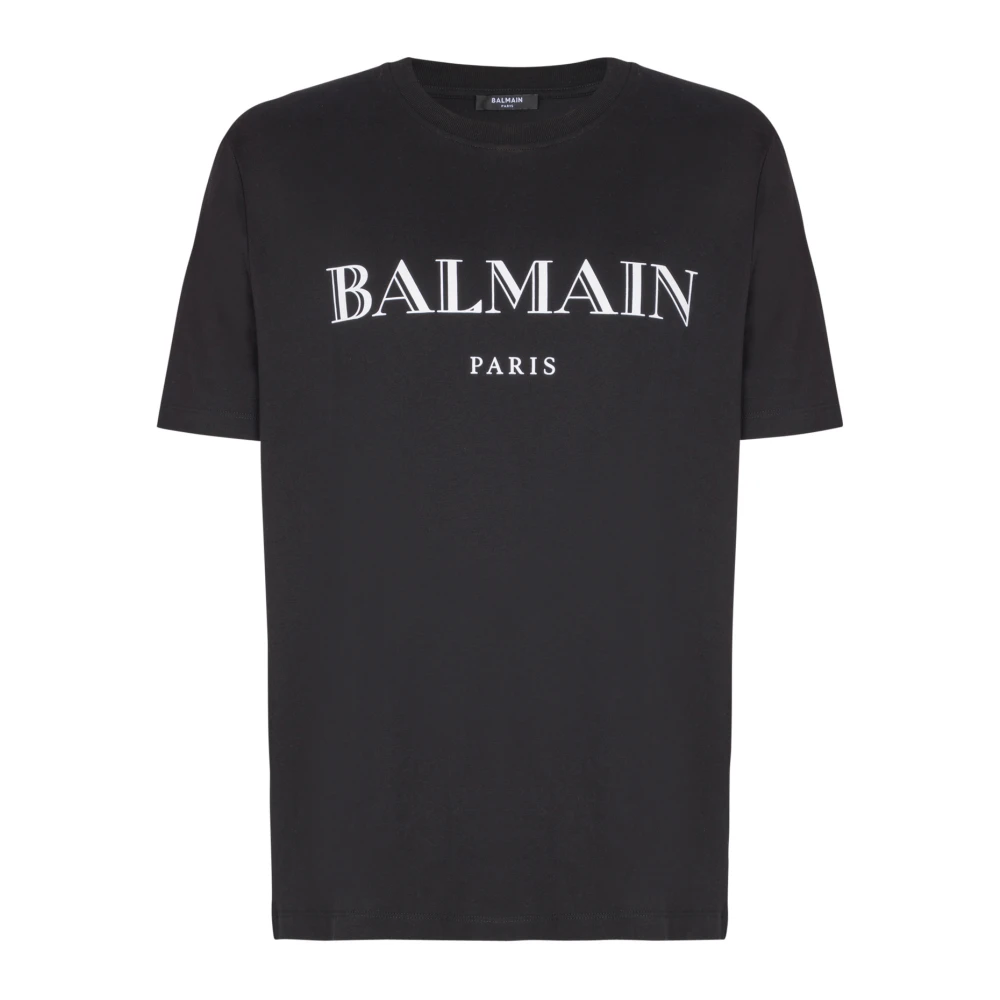 Balmain - Tops > T-Shirts - Black - Balmain - Modalova