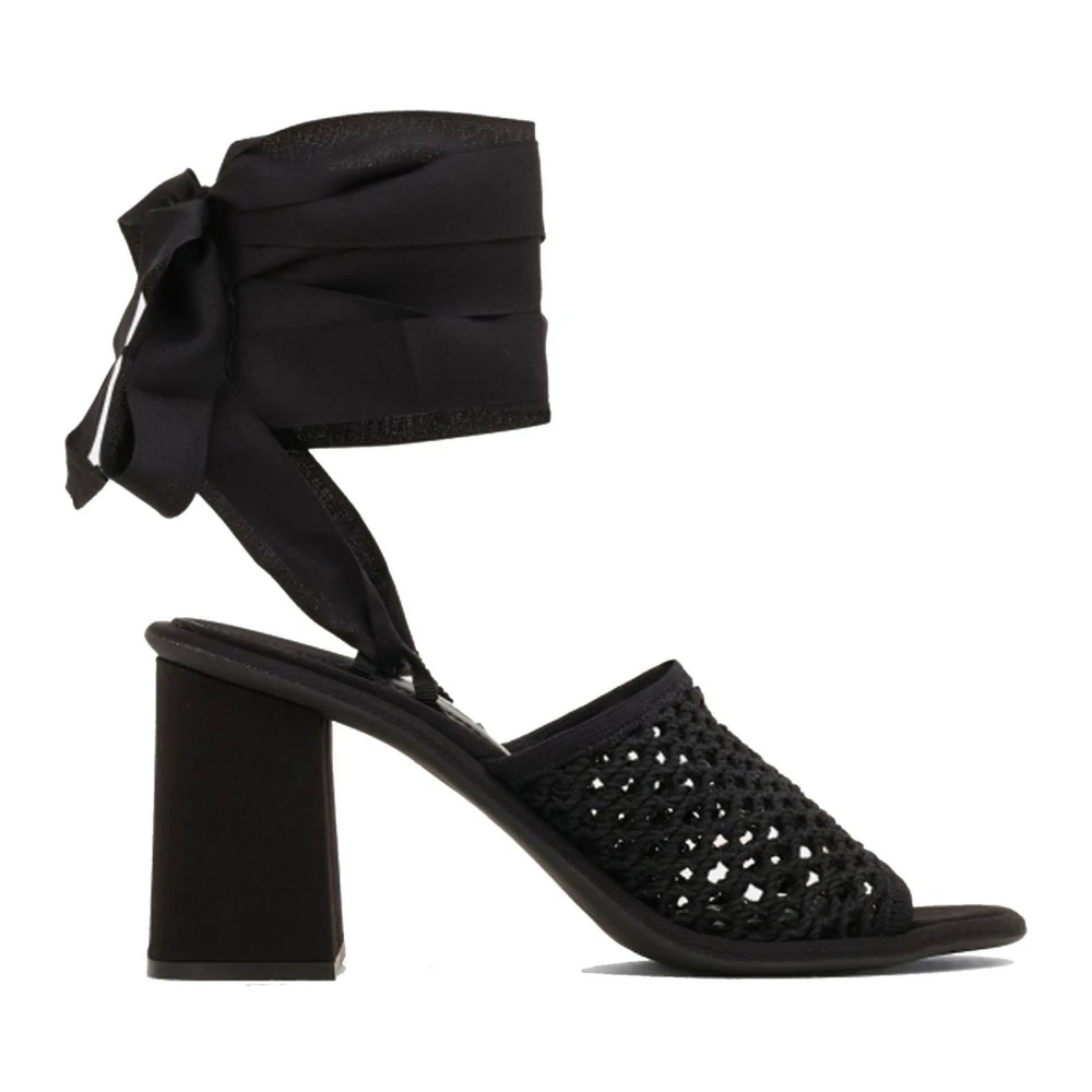 Miu Miu - Makramee-Sandalen - Shoes - Damen - Schwarzk - 40 Eu - Bild 4