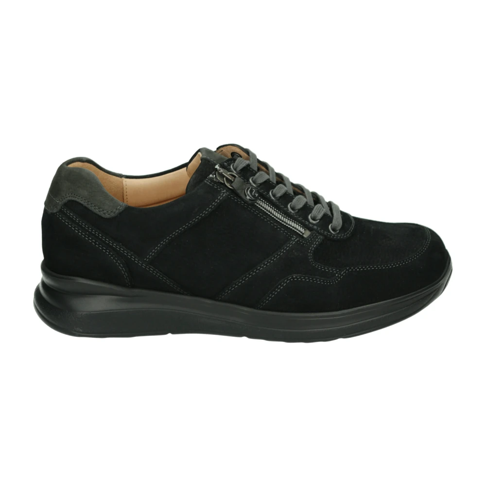 Ganter Casual Nubuck Herenschoenen Heren Schoenen Zwart