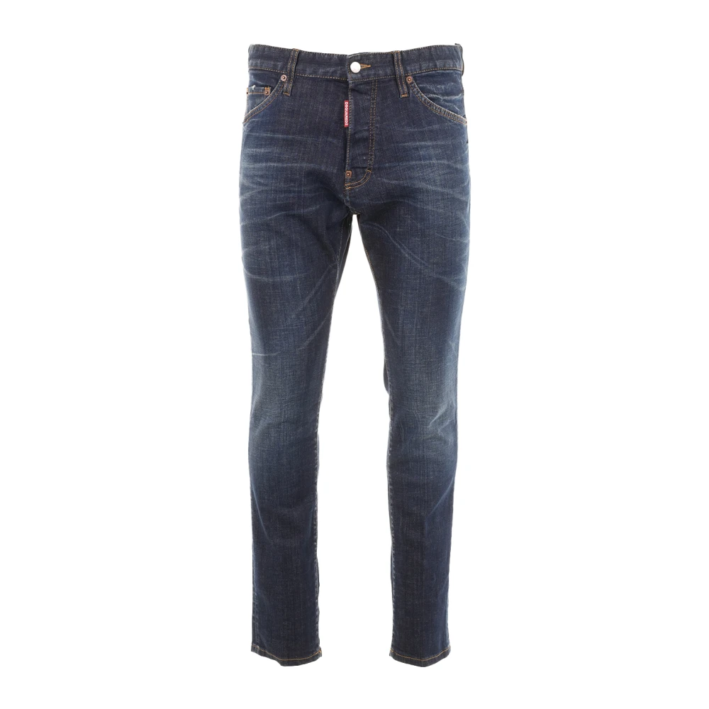 Dsquared2 Men's Blue Slim Fit Jeans, S, Teddy Jeans