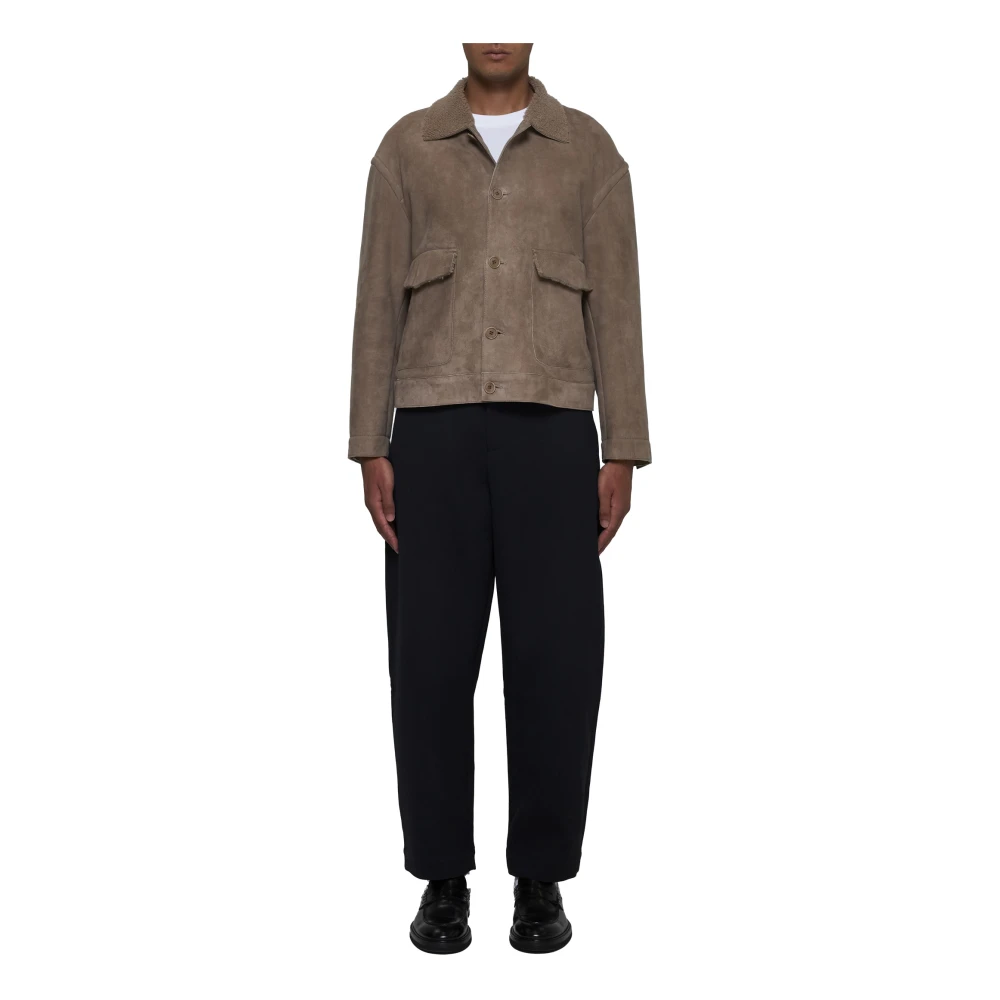 Salvatore Santoro Luxe Jassen Collectie Beige Heren