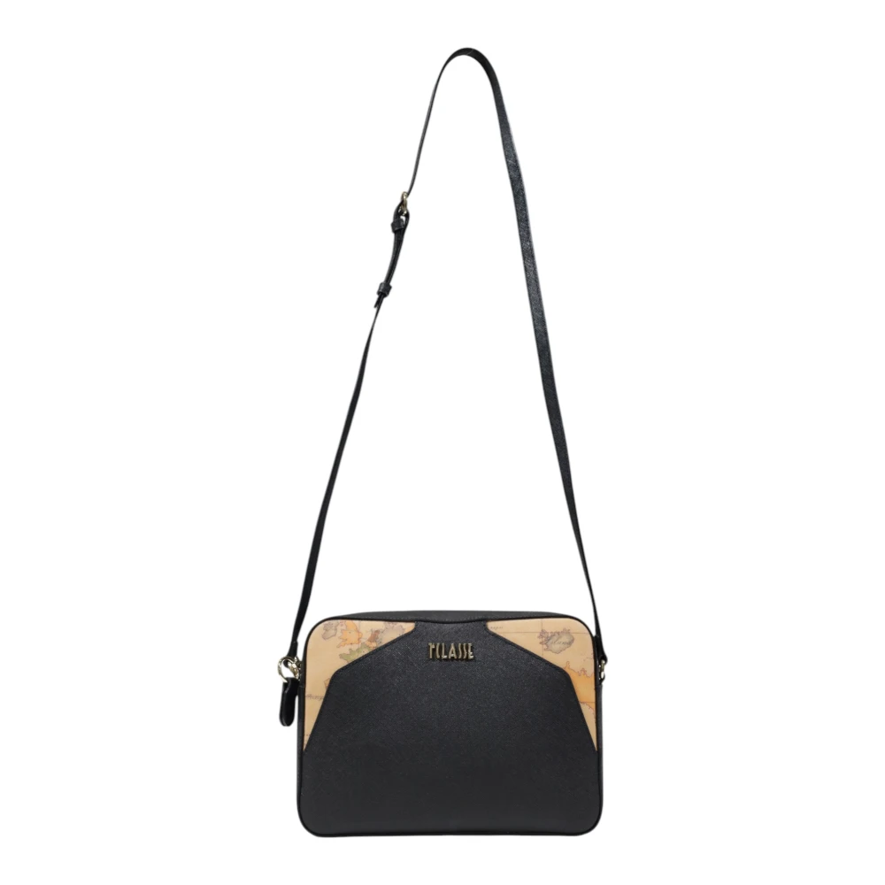 Alviero Martini 1a Classe Stijlvolle Middelgrote Dames Tas Collectie Black Dames