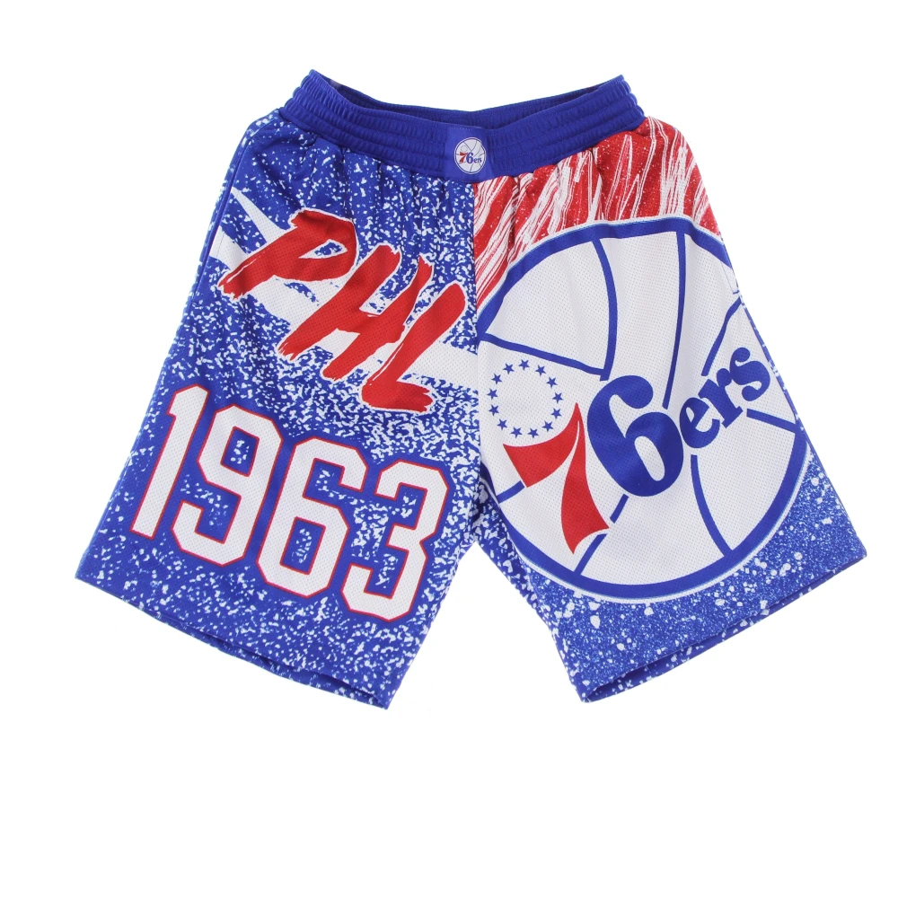 Mitchell & Ness NBA Jumbotron Sublimated Basketbalshorts Multicolor Heren