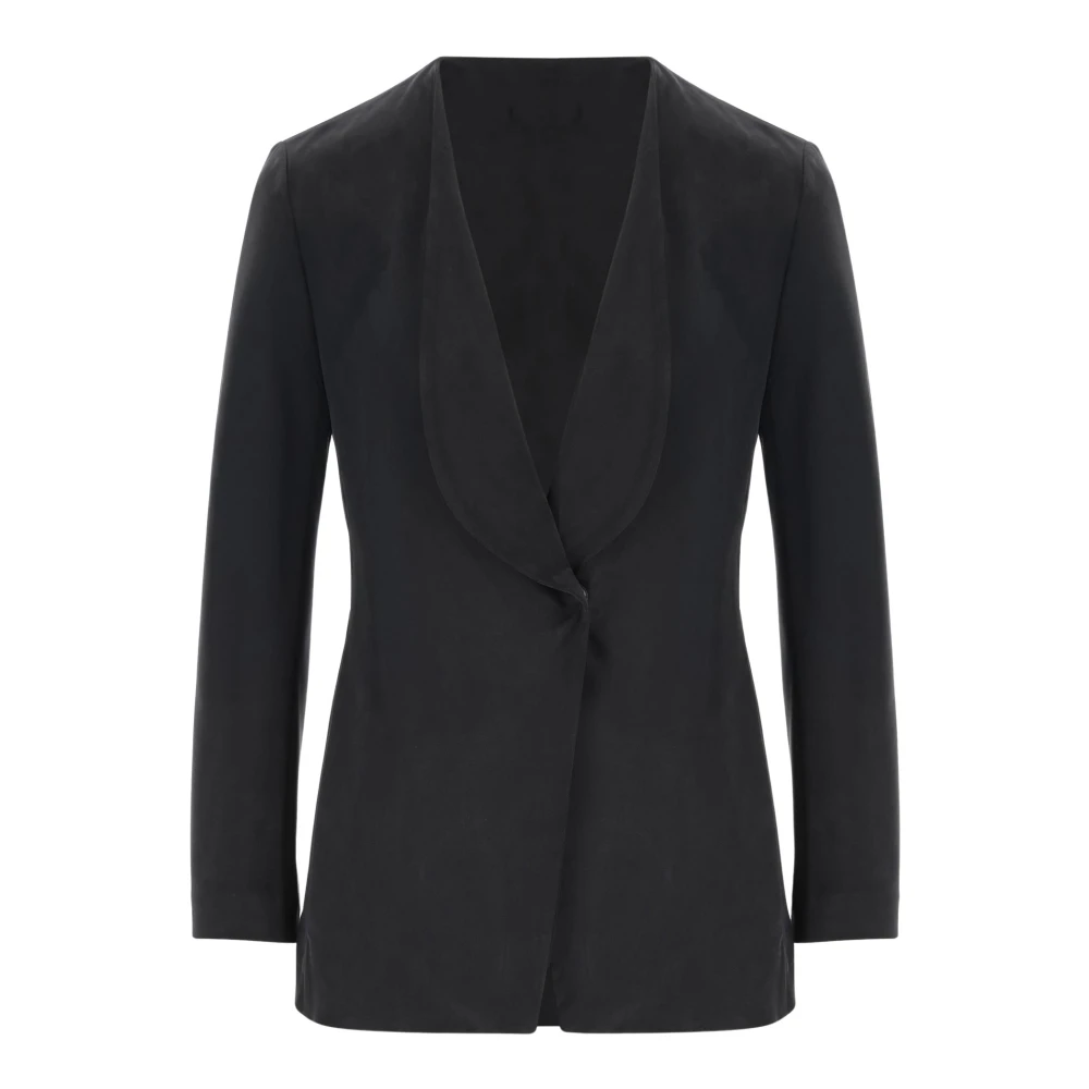 Giorgio Armani Stijlvolle Blazers voor een Chic Uiterlijk Black Dames