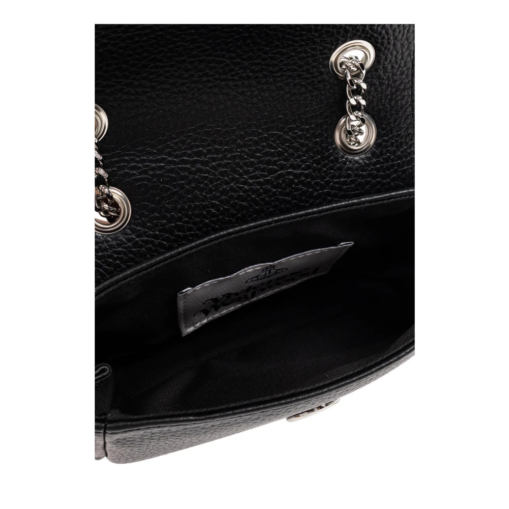 Vivienne Westwood Schoudertas met logo Black Dames