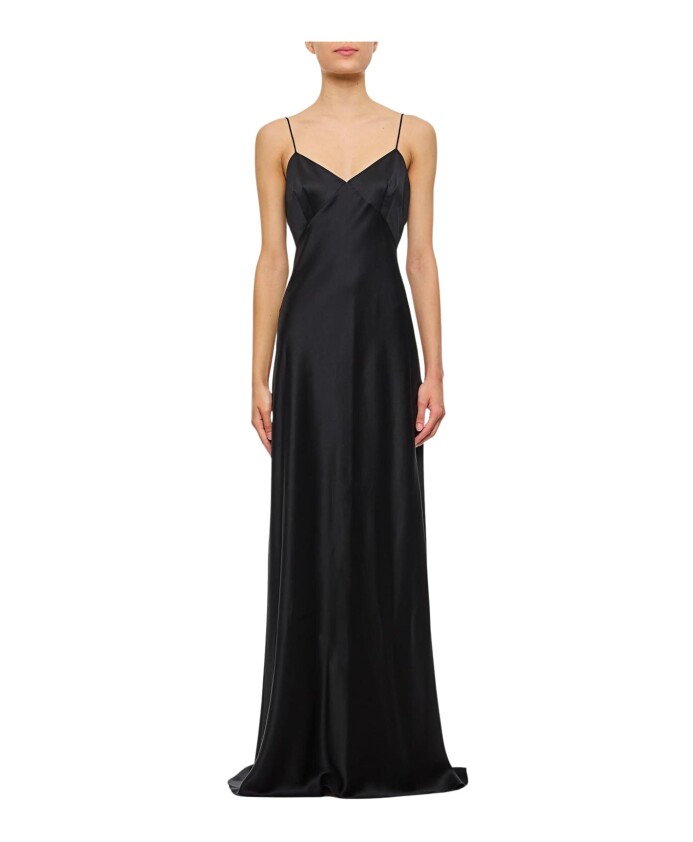 robe-longue-nuisette-en-soie
