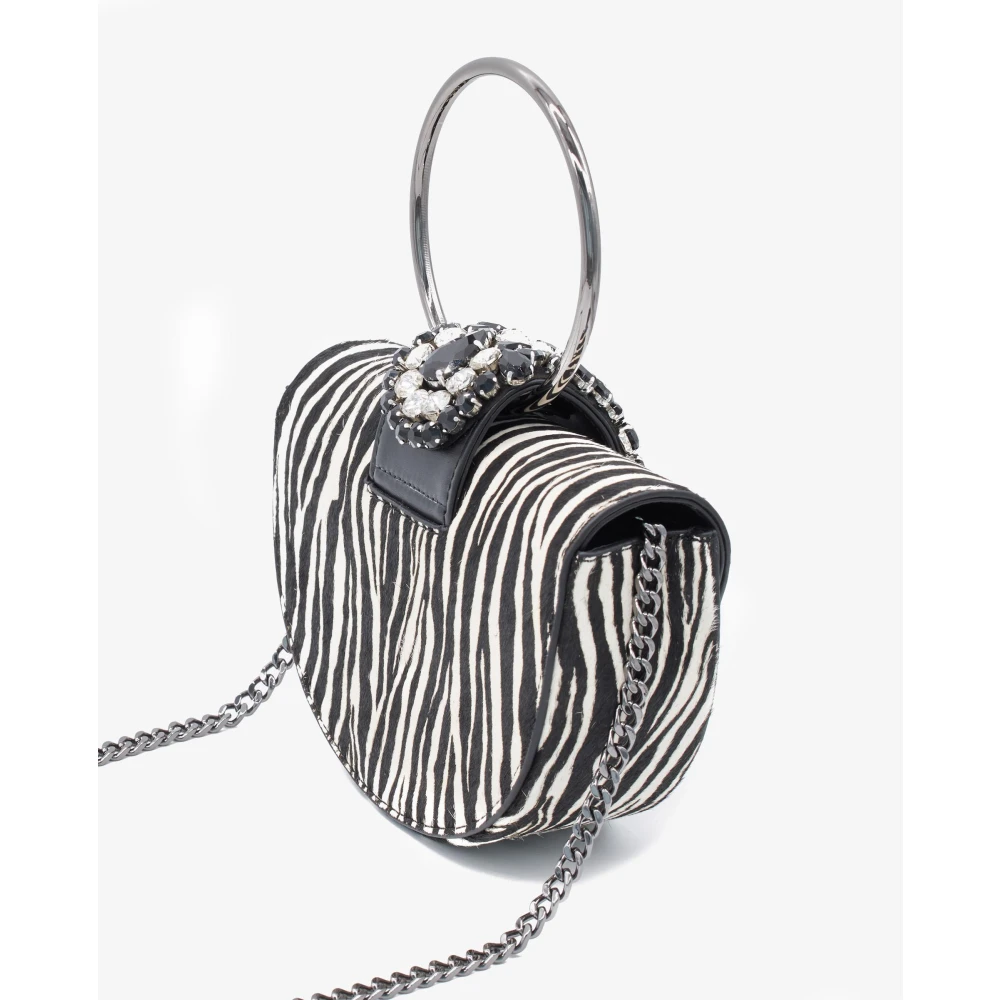 Alma en Pena Maan Clutch Bag Black Dames