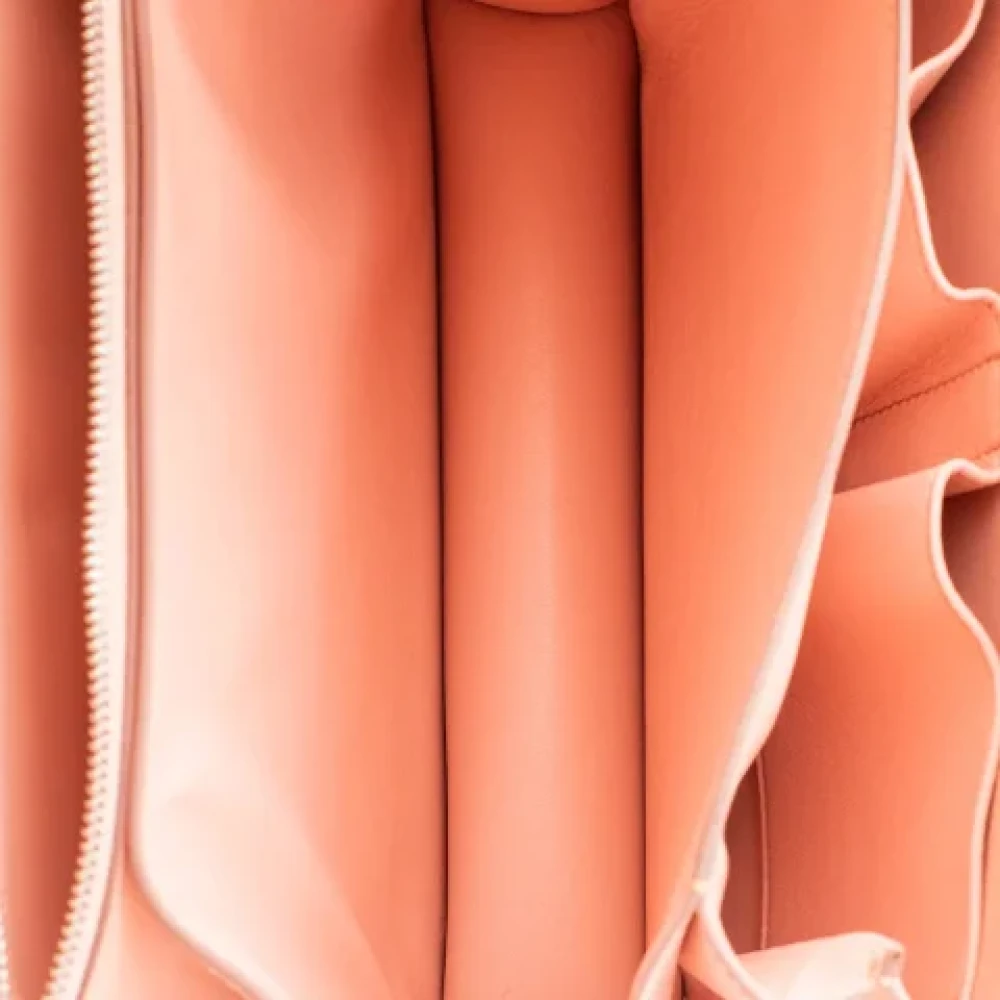 Celine Vintage Pre-owned Leather celine-bags Pink Dames