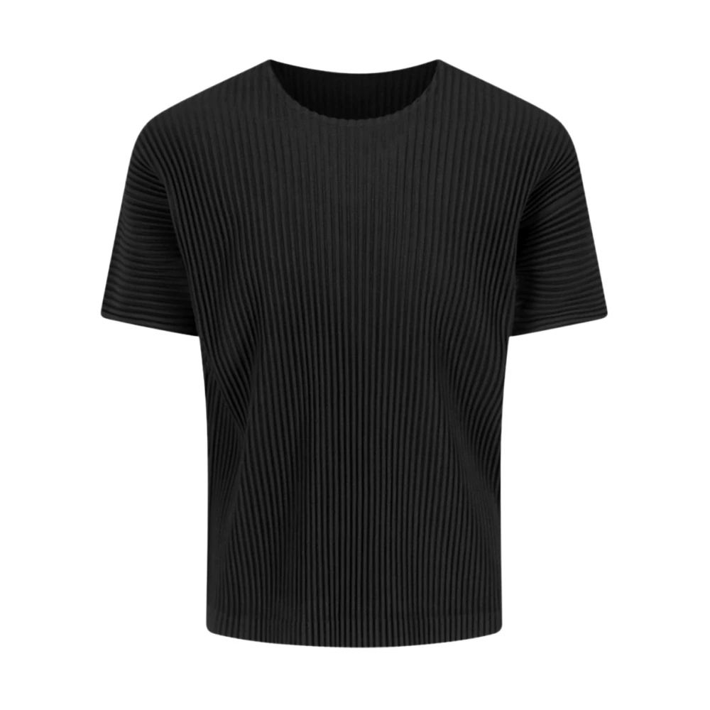 Issey Miyake Herenmode T-shirt Black Heren