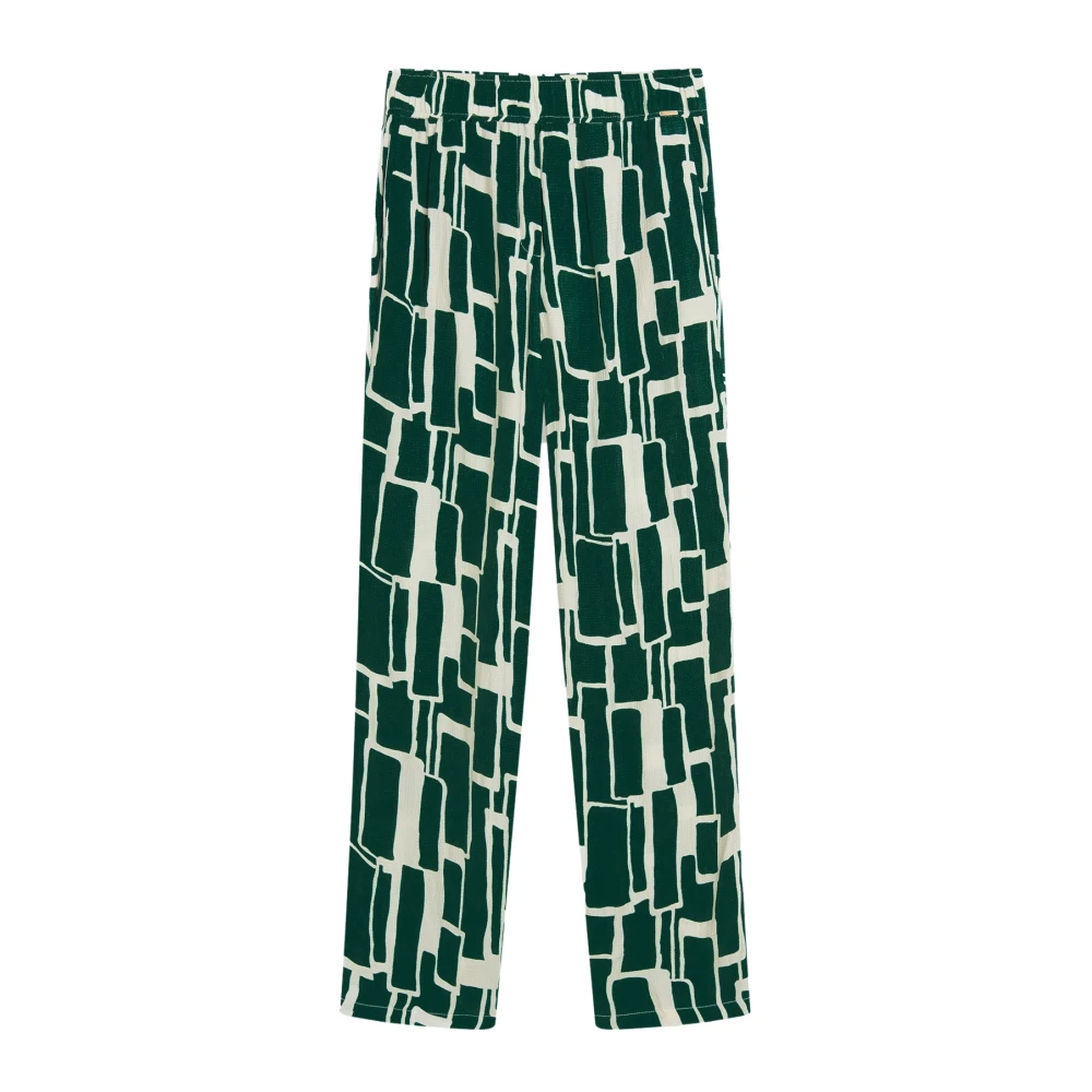 CINQUE Italiaanse Vibes Wijde Pijpen Broek Multicolor Dames