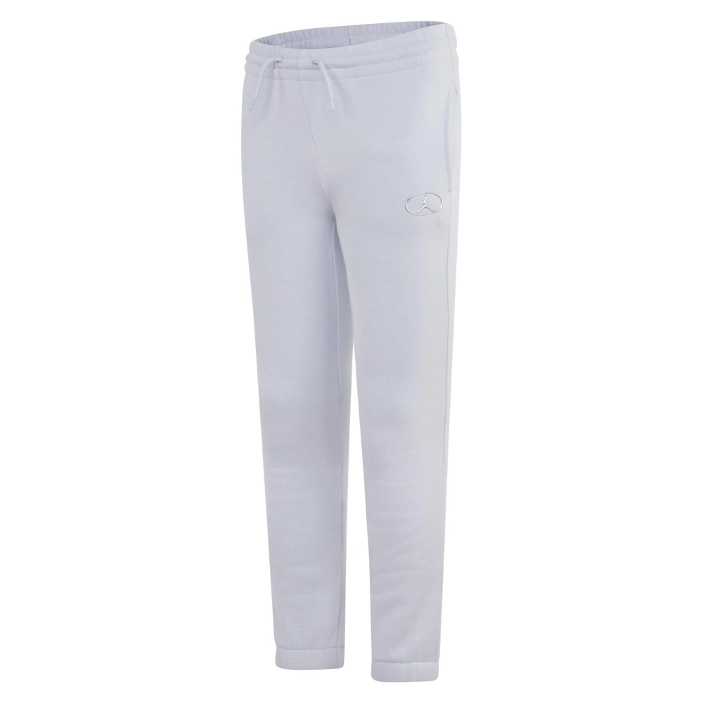 Jordan Girls Gray Grey Logo Joggers For - Sweatpants - 13 Y - Kids