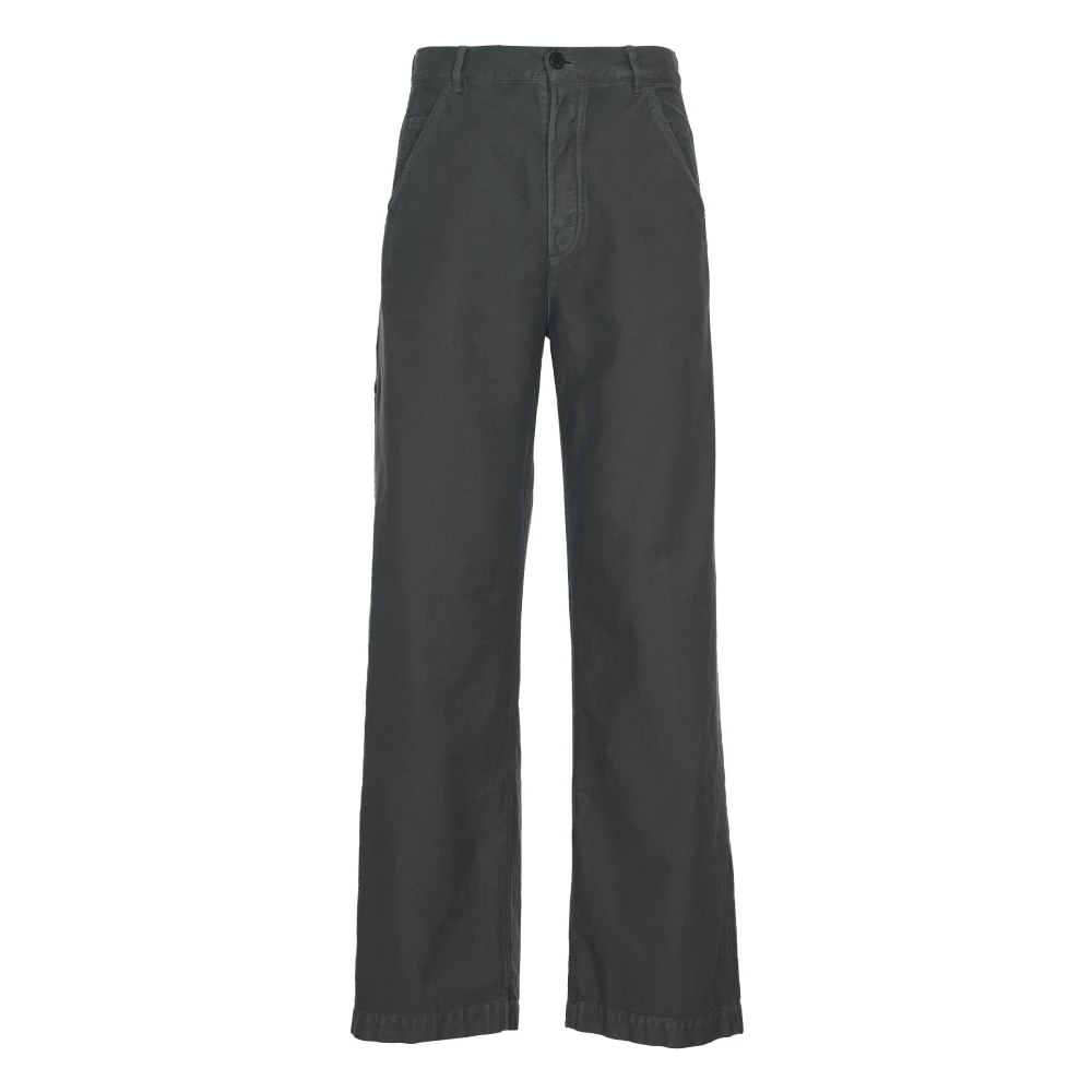 Dries Van Noten Grijze Broek Pickerby Gray Heren