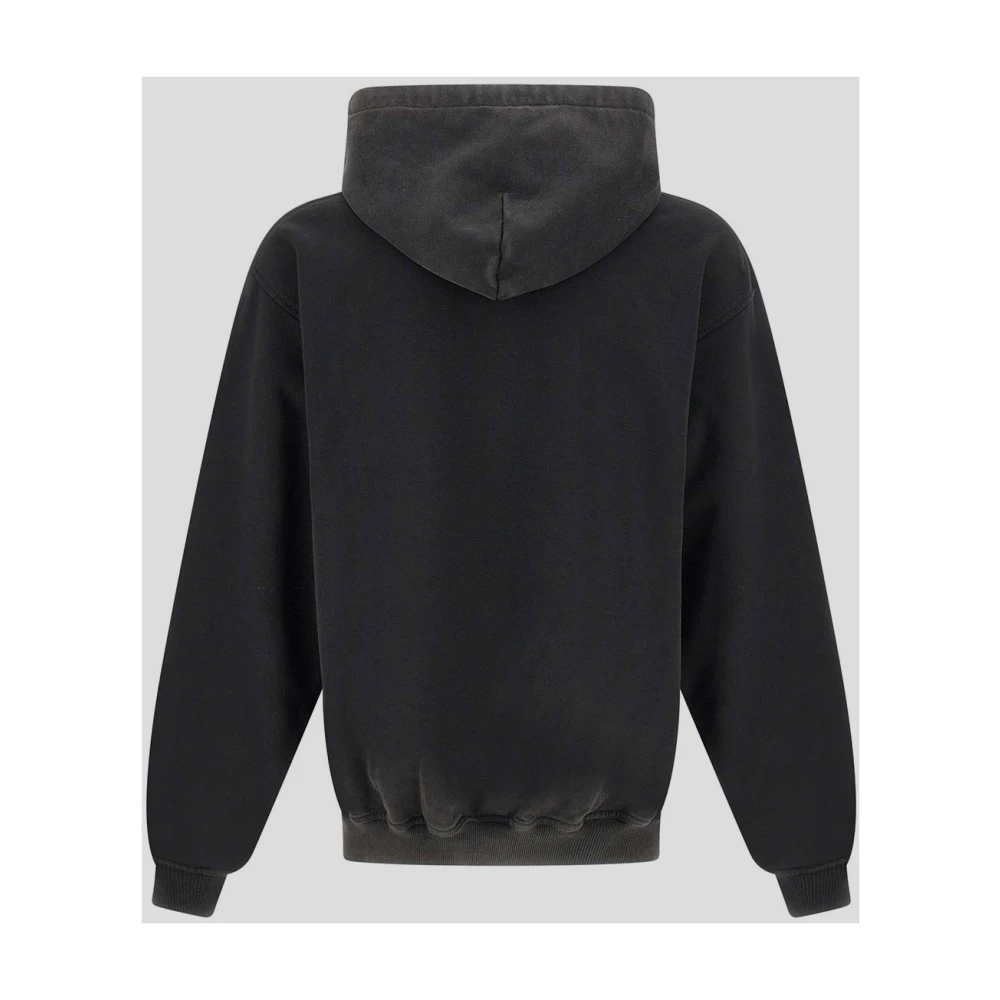 Represent Katoenen Logo Hoodie Black Heren