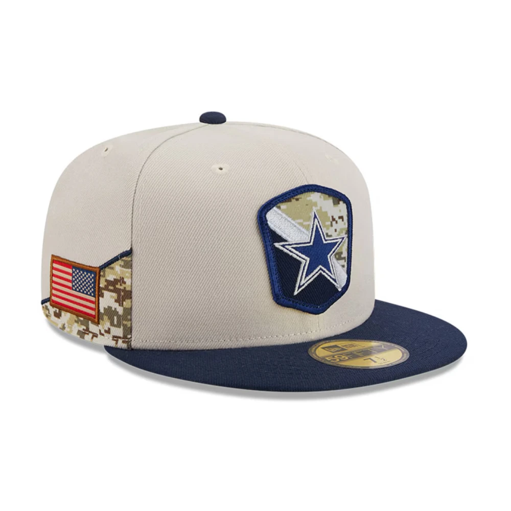 new era NFL STS Baseballpet Beige Heren