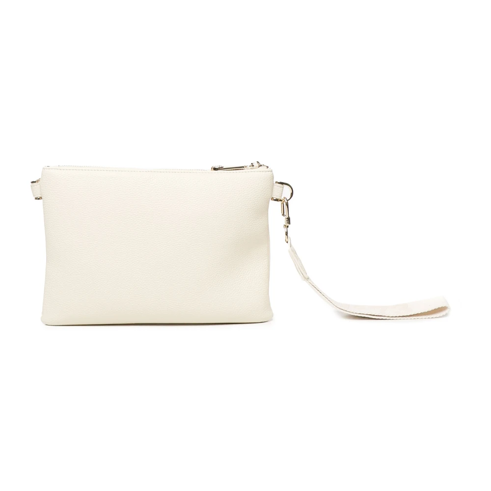 V73 Witte Schoudertas met Ritssluiting White Dames