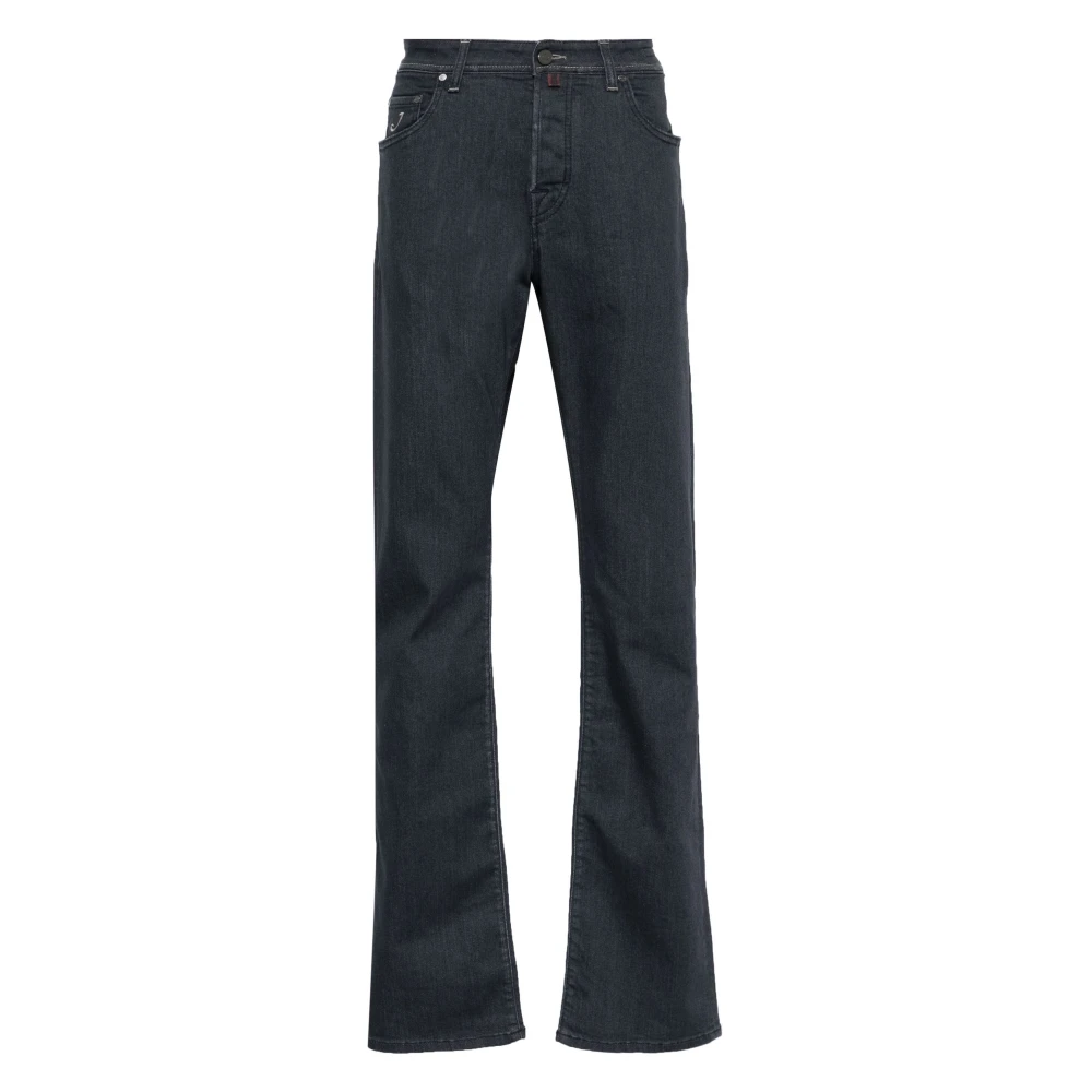 Jacob Cohën Met de hand gemaakte Japanse stof jeans Blue Heren