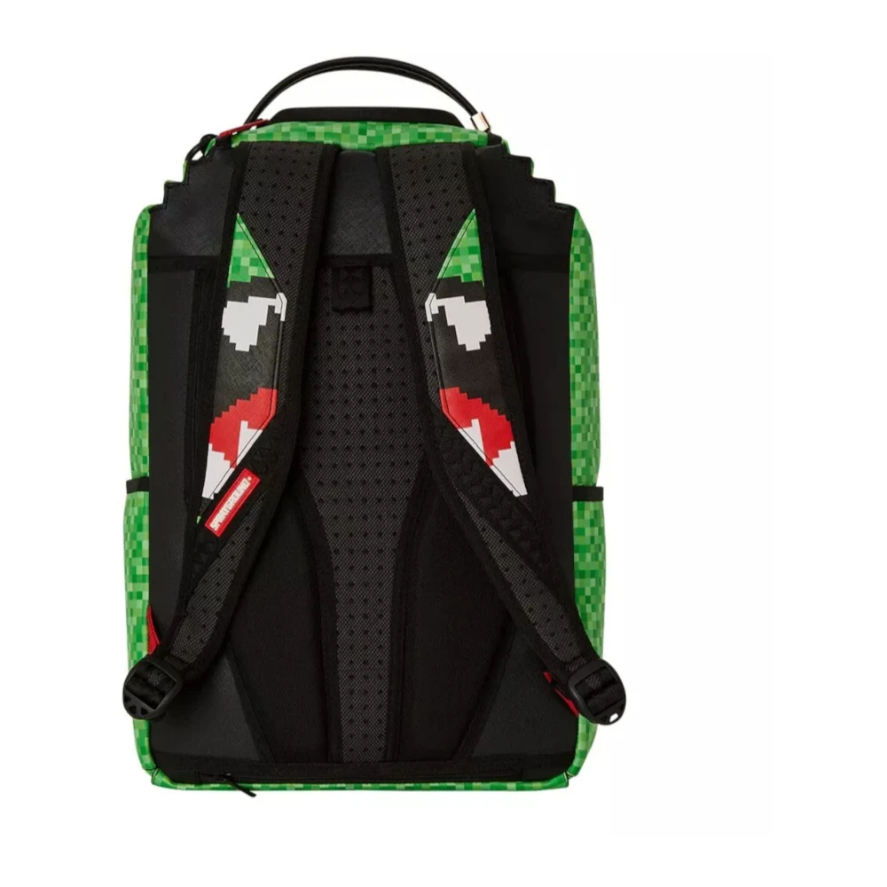 Sprayground Pixel Vorm Groene Rugzak Green Unisex