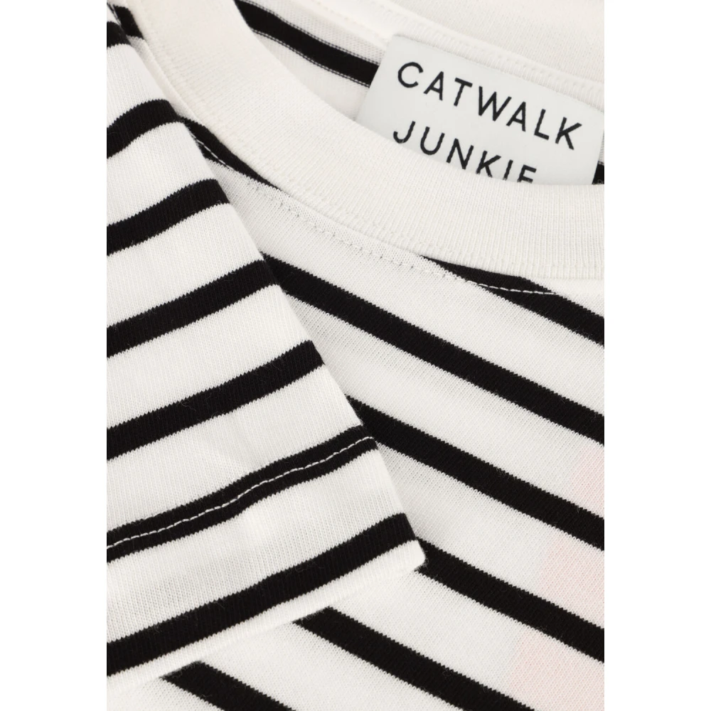 Catwalk Junkie Gestreept Loose Fit T-shirt Multicolor Dames