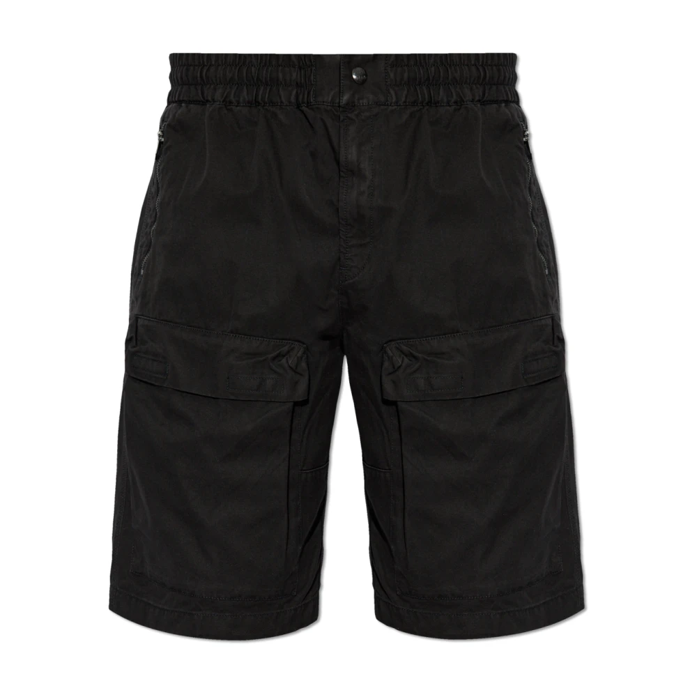 Diesel Herr Svart Shorts S, Bomull, P-Beeck-Short