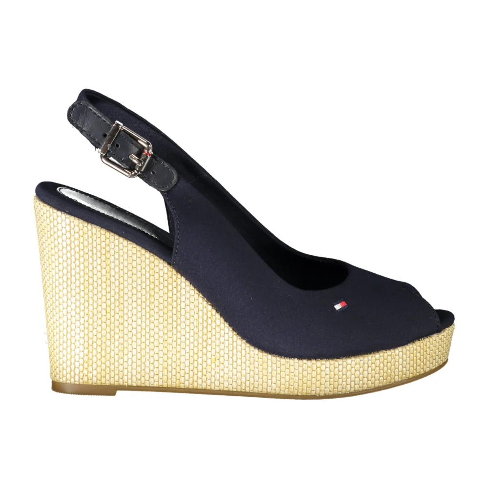 Tommy Hilfiger Women's Blue Wedge Sandals