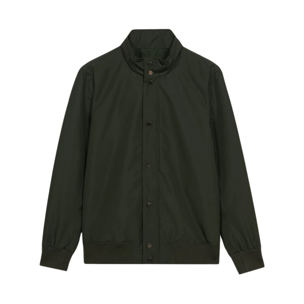 Brooks Brothers Men's Green Blouson - Bomber Jackets - M - Jackets
