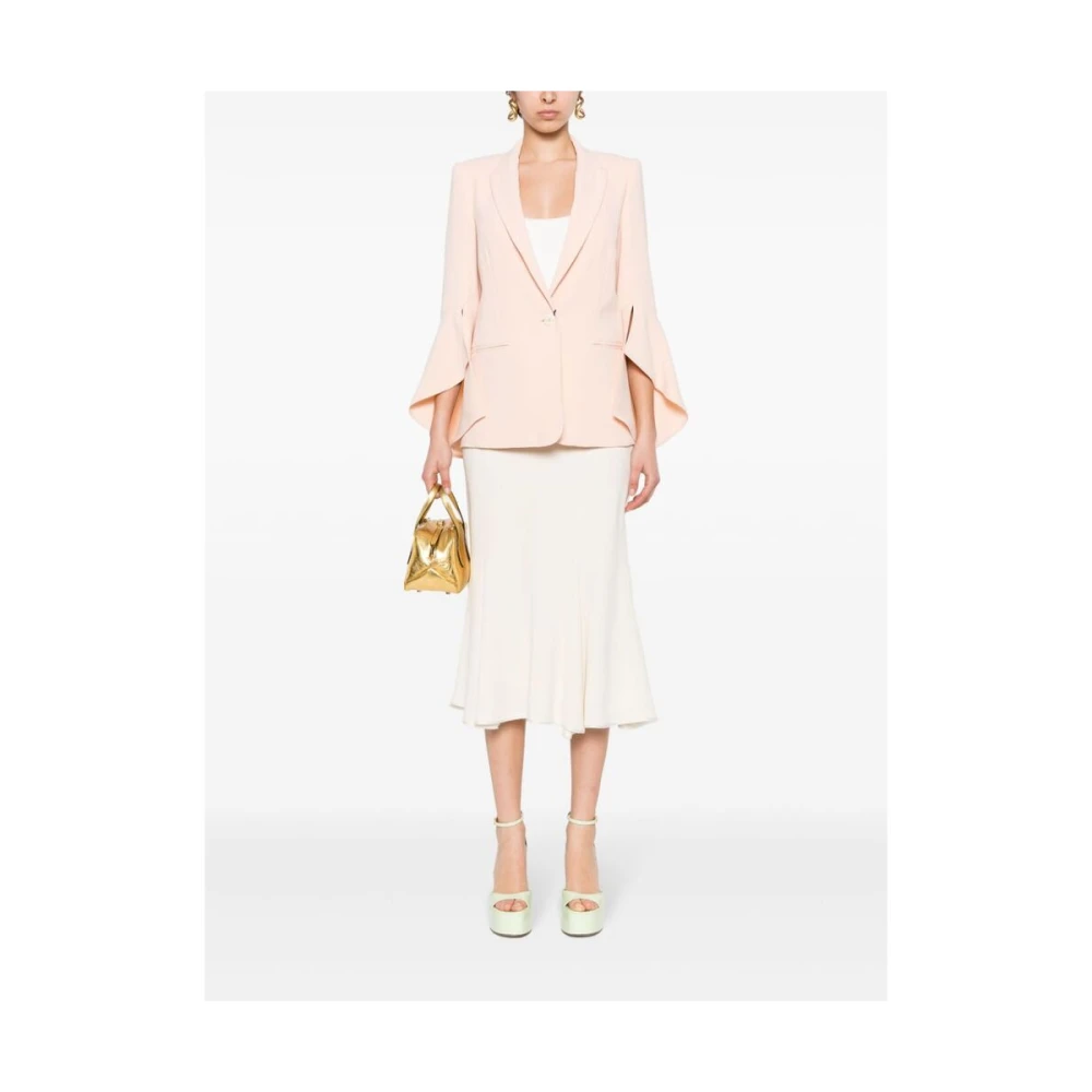 Twinset Cupcake Roze Jas met Flounce Mouwen Pink Dames