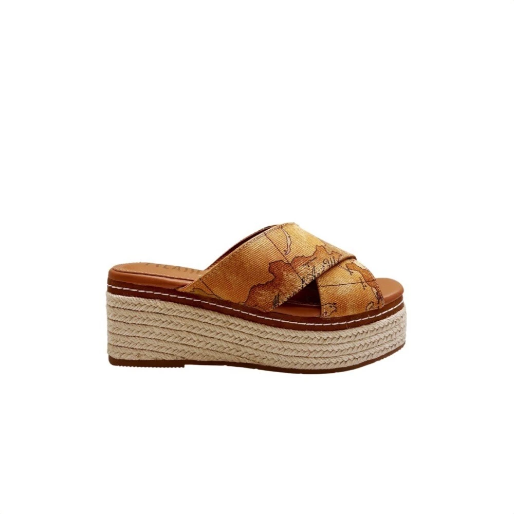 Alviero Martini 1A Classe Beige Wedges, Female, 7 Uk, Wedges