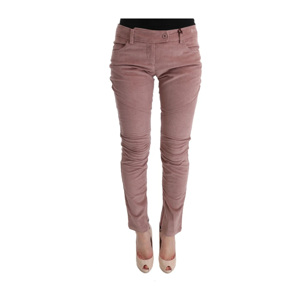 Ermanno Scervino Stijlvolle Roze Capri Broek Pink Dames