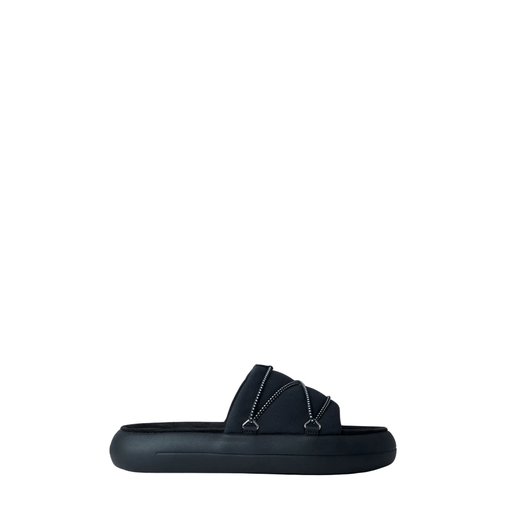 Moon Boot Mb Icon Slides - Male - Sliders - Black - 4 Uk - Shoes