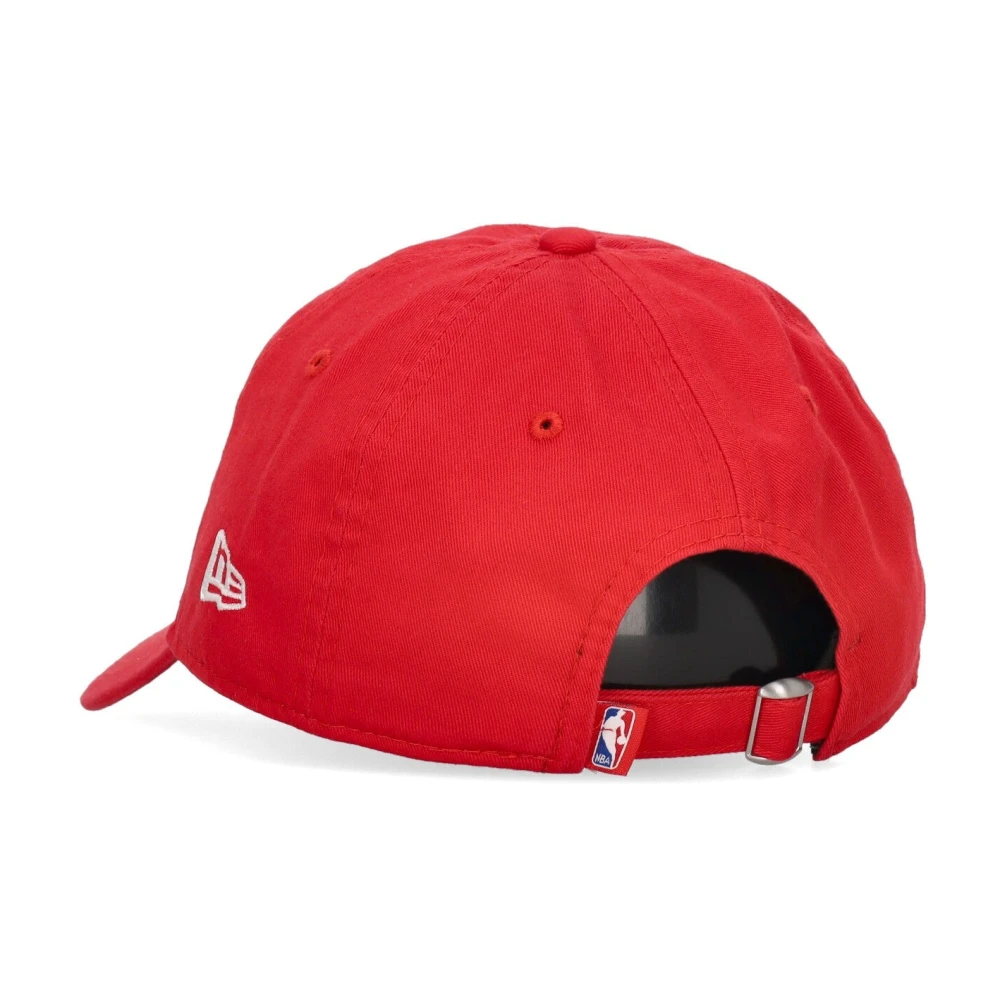 new era Chicago Bulls Gebogen Klep Pet Red Unisex