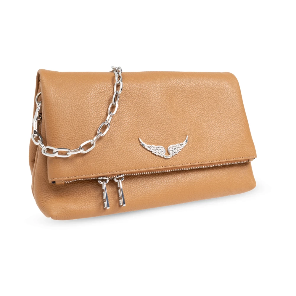 Zadig & Voltaire Schoudertas Rock Brown Dames