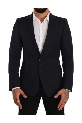 Navy Martini Slim Fit Ullblazer