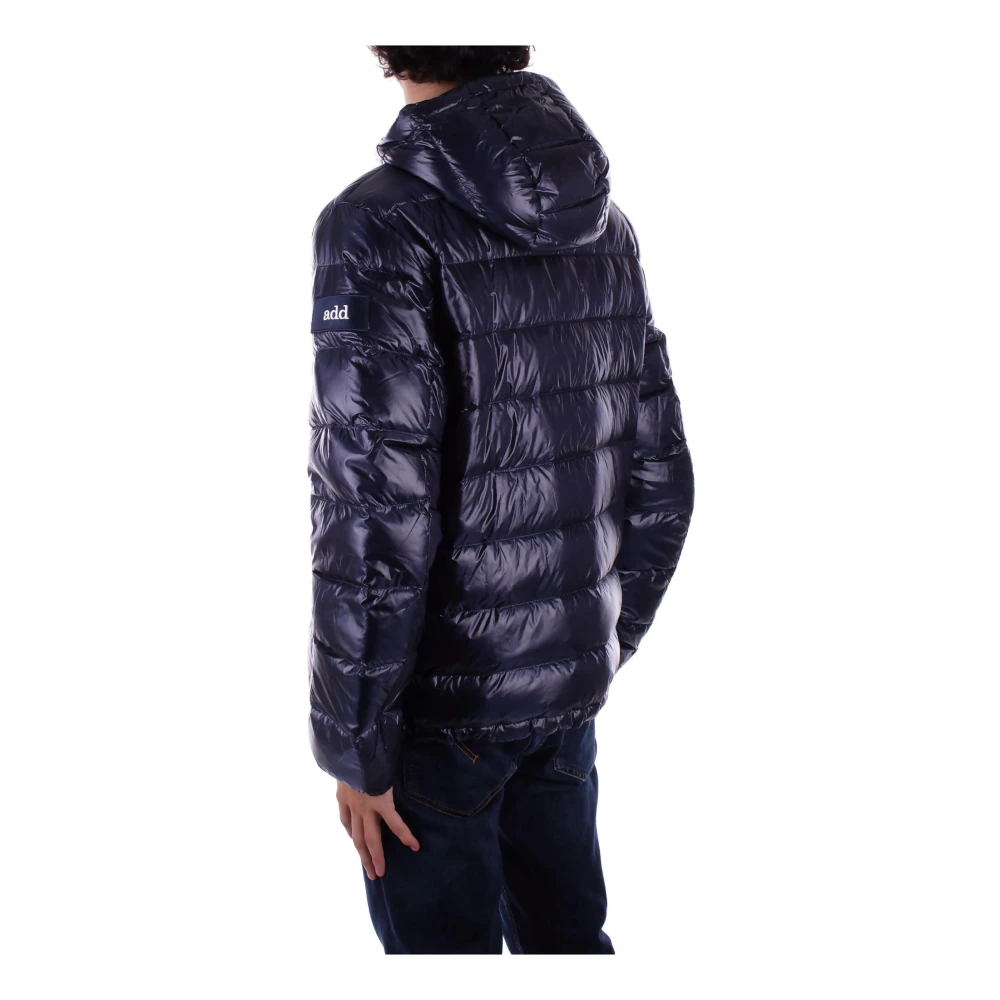 add Blauwe hoodie met ritssluiting zakken Blue Heren