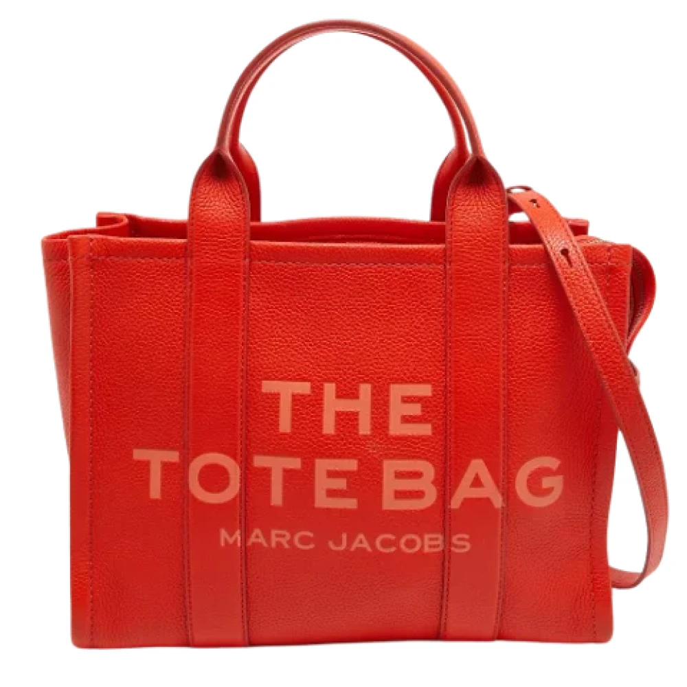 Marc Jacobs Pre-owned Leather totes Orange Dames