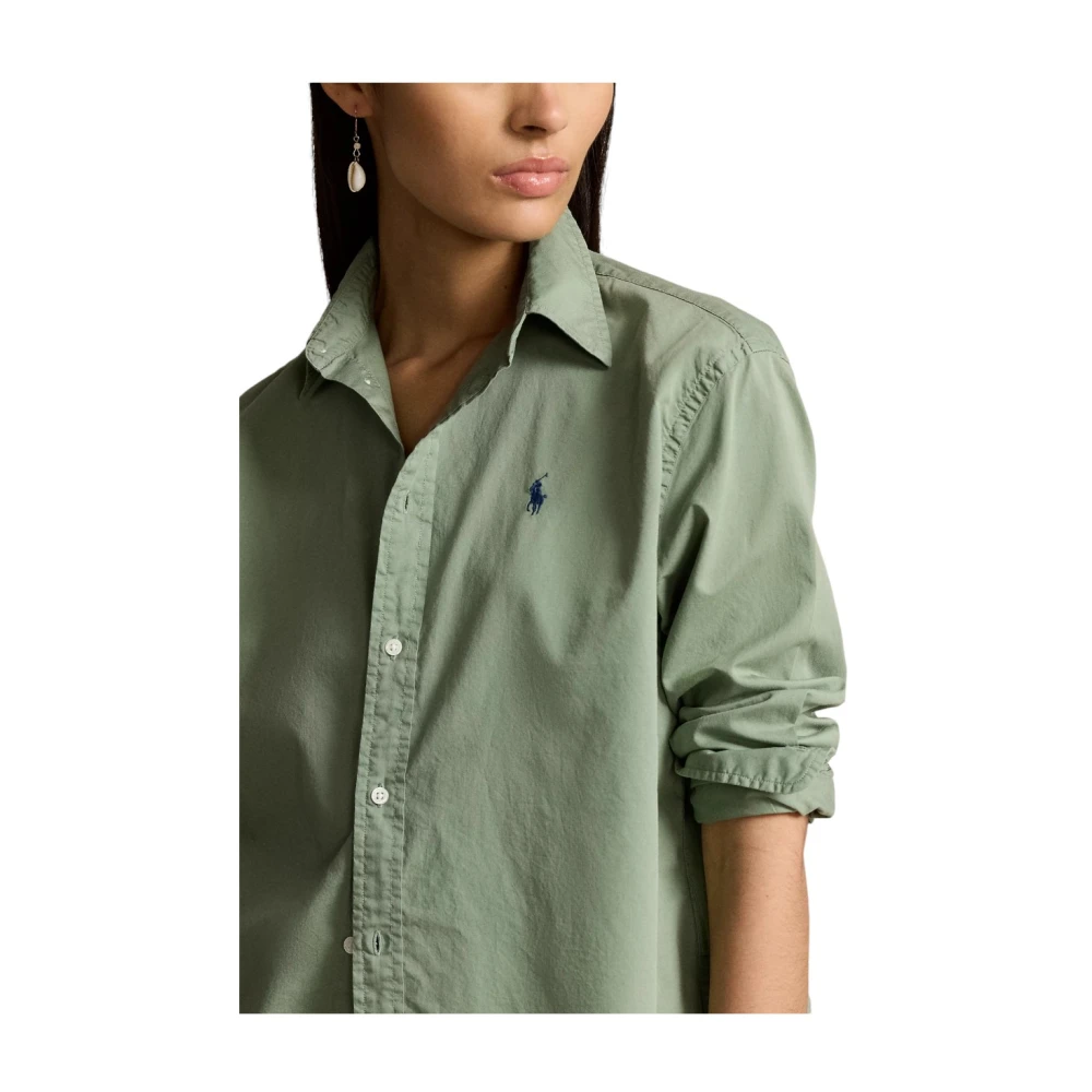 Polo Ralph Lauren Stijlvolle Shirt voor Mannen Green Dames
