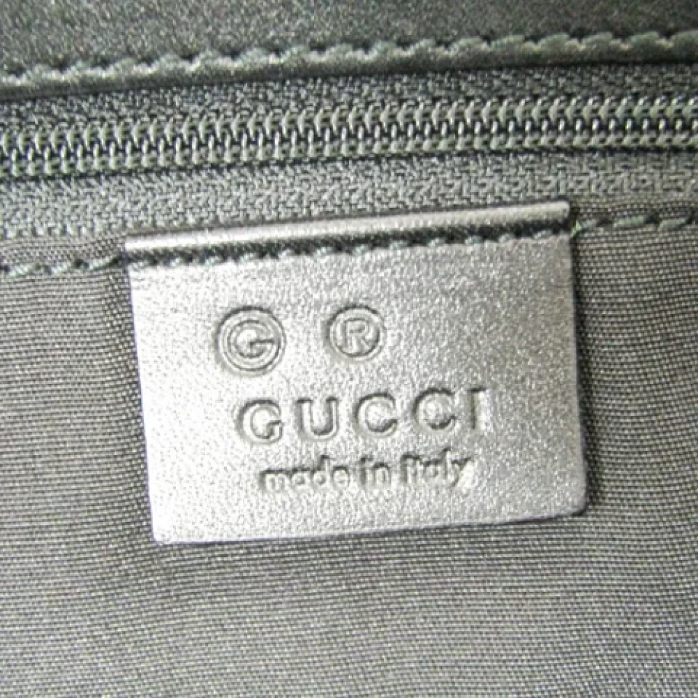 Gucci Vintage Pre-owned Canvas totes Green Dames
