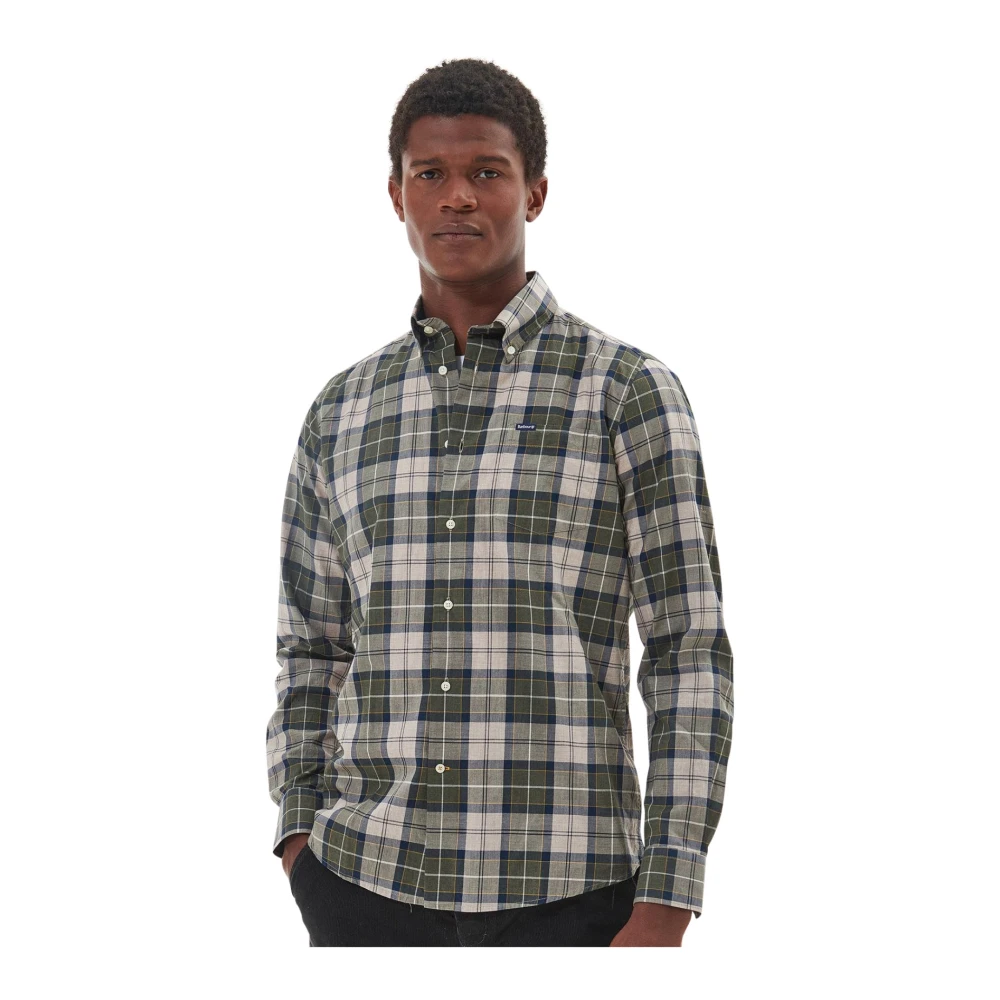 Barbour Casual Groene Overhemd Multicolor Heren