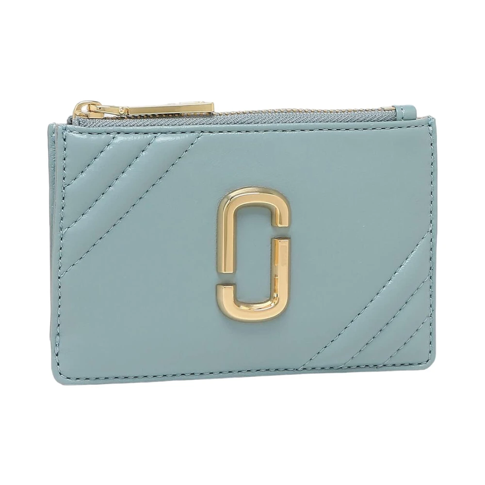 Marc Jacobs Compact Snapshot Portemonnee Blue Dames