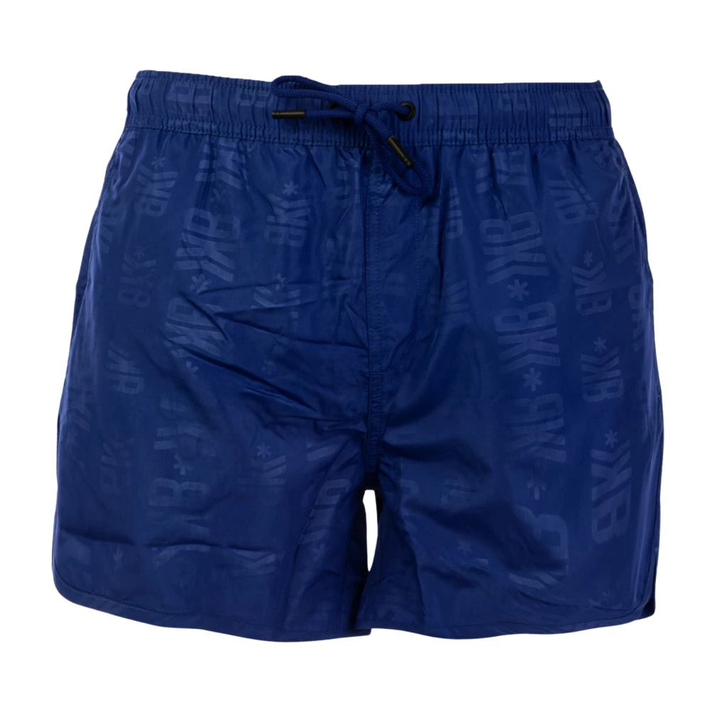 Bikkembergs Heren Boxer Zwembroek Trendy Stijl Blue Heren